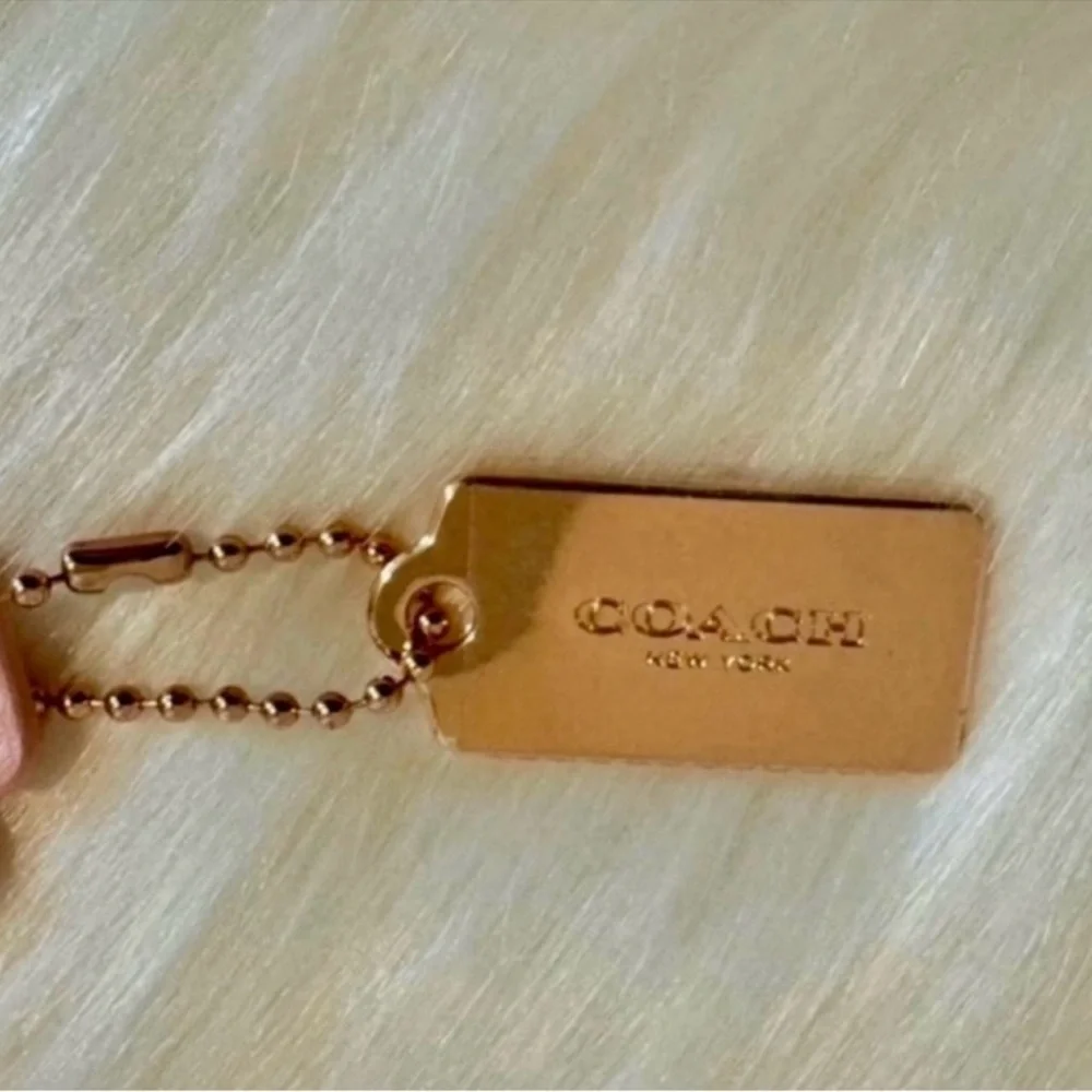 Coach Pink Tea rose Hangtag - Picture 4 of 4